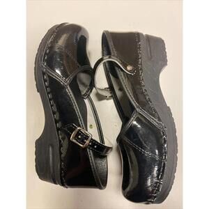 womens bjork black clogs size 7 no box
